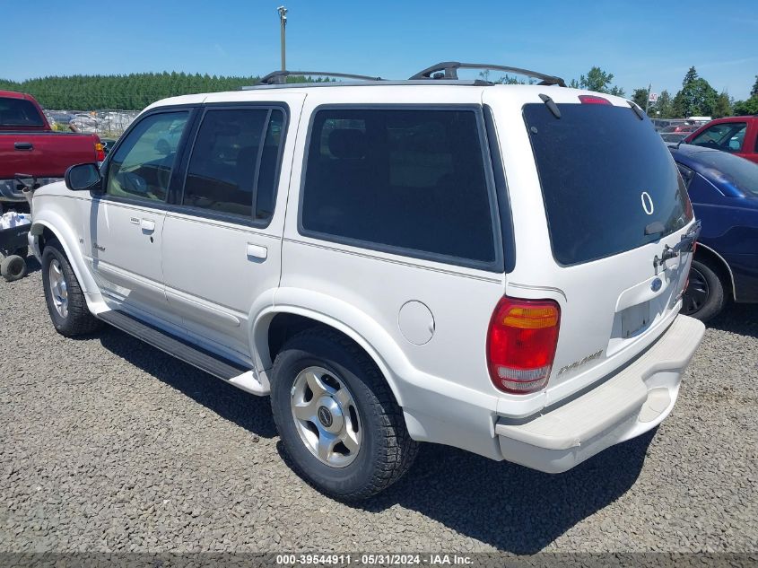 2000 Ford Explorer Limited VIN: 1FMZU85P9YZA22811 Lot: 39544911