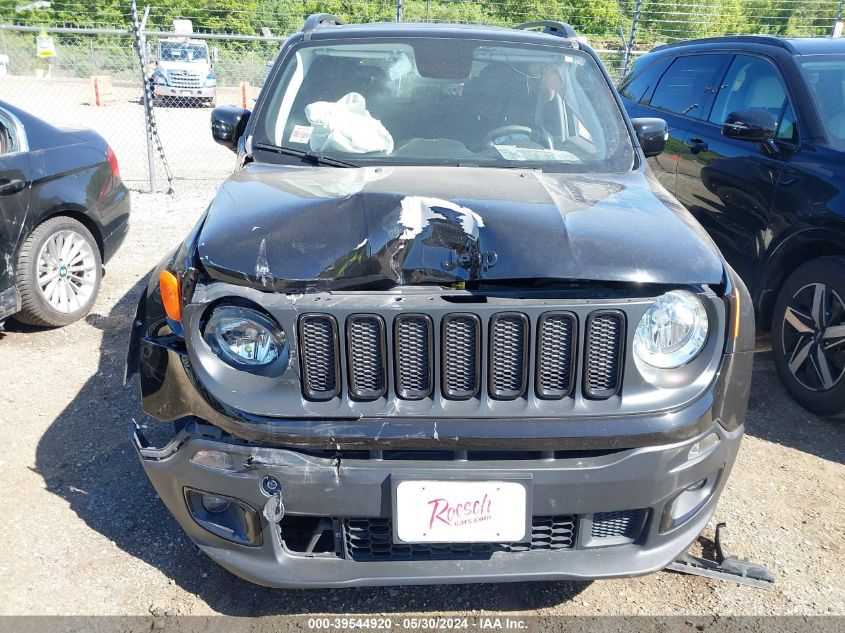 2018 Jeep Renegade Altitude Fwd VIN: ZACCJABB8JPH26781 Lot: 39544920