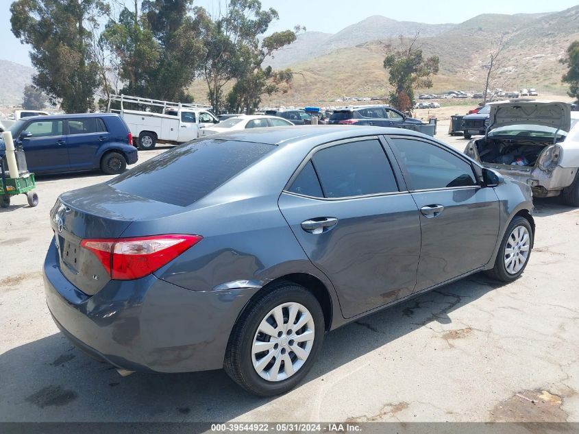 2018 Toyota Corolla L/Le/Xle/Se/Xse VIN: 5YFBURHE9JP762767 Lot: 39544922