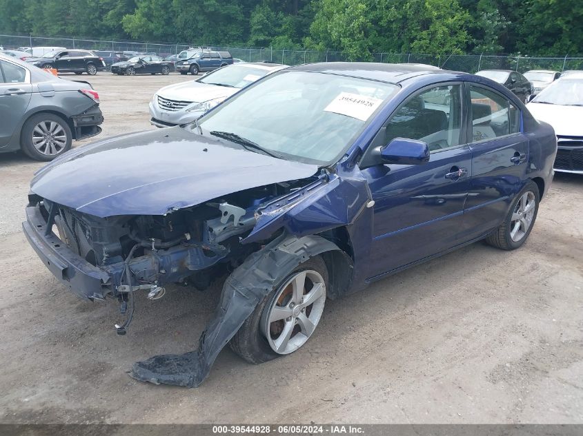 2004 Mazda Mazda3 I VIN: JM1BK32F441179780 Lot: 39544928