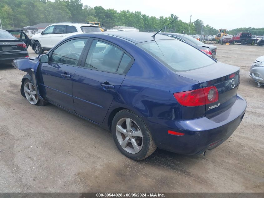 2004 Mazda Mazda3 I VIN: JM1BK32F441179780 Lot: 39544928