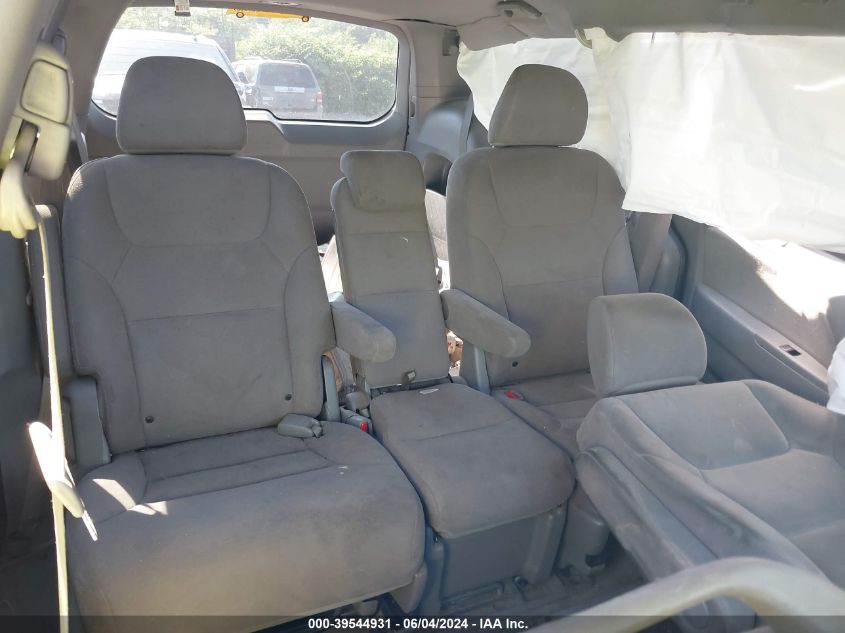 2010 Honda Odyssey Ex VIN: 5FNRL3H41AB085537 Lot: 39544931