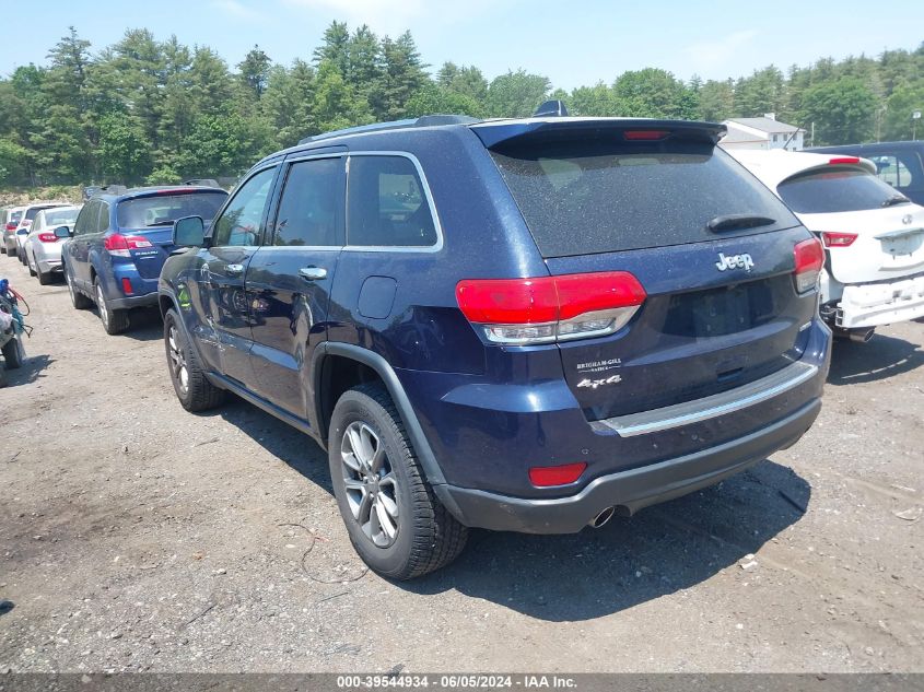 2014 Jeep Grand Cherokee Limited VIN: 1C4RJFBG6EC220802 Lot: 39544934