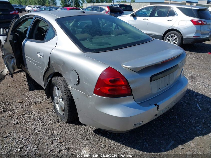 2007 Pontiac Grand Prix VIN: 2G2WP552271227304 Lot: 39544939