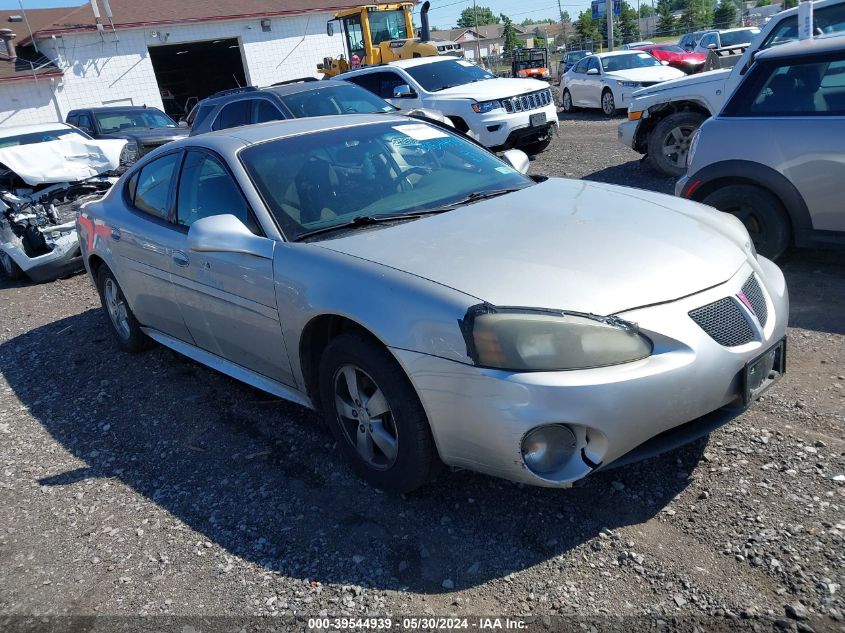 2007 Pontiac Grand Prix VIN: 2G2WP552271227304 Lot: 39544939