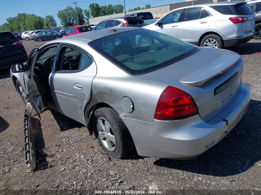 2007 Pontiac Grand Prix VIN: 2G2WP552271227304 Lot: 39544939