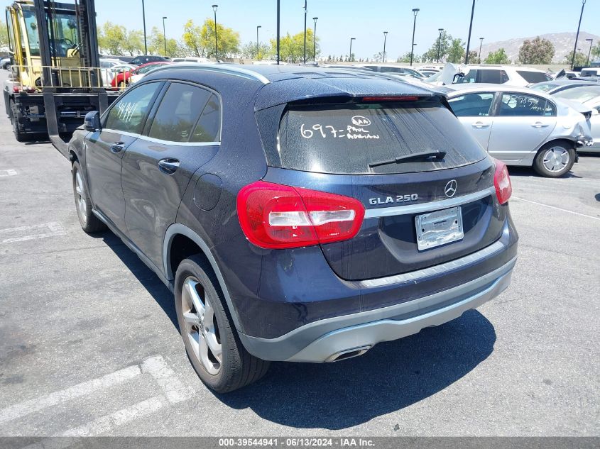 2018 Mercedes-Benz Gla 250 VIN: WDCTG4EB6JJ379585 Lot: 39544941