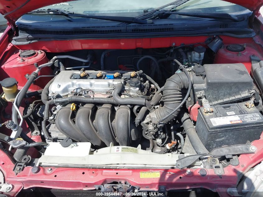 2004 Toyota Corolla Ce VIN: 2T1BR32EX4C258210 Lot: 39544947