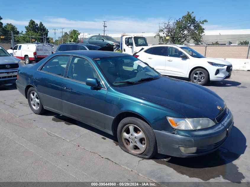 1998 Lexus Es 300 VIN: JT8BF28G1W0094496 Lot: 39544960