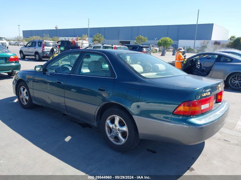 1998 Lexus Es 300 VIN: JT8BF28G1W0094496 Lot: 39544960