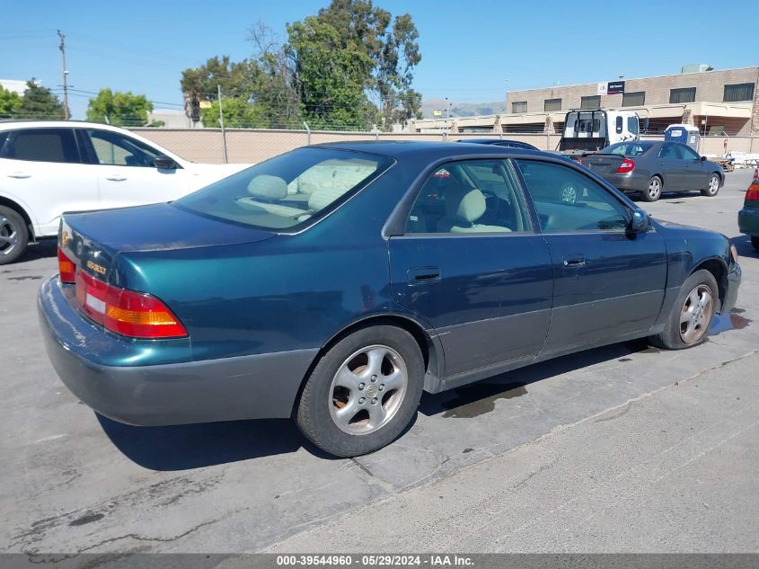 1998 Lexus Es 300 VIN: JT8BF28G1W0094496 Lot: 39544960