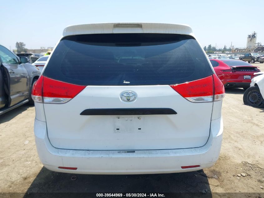 2011 Toyota Sienna VIN: 5TDKA3DC2BS005356 Lot: 39544969