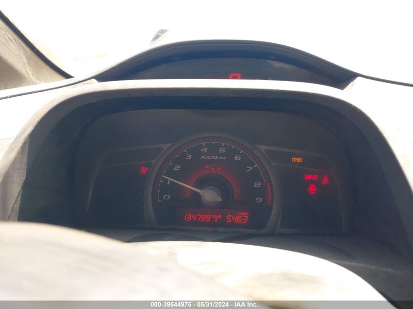 2008 Honda Civic Si VIN: 2HGFG21588H705259 Lot: 39544975