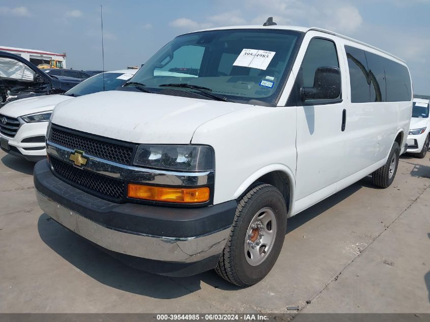 2020 Chevrolet Express Passenger Rwd 3500 Extended Wheelbase Lt VIN: 1GAZGPFG0L1130223 Lot: 39544985