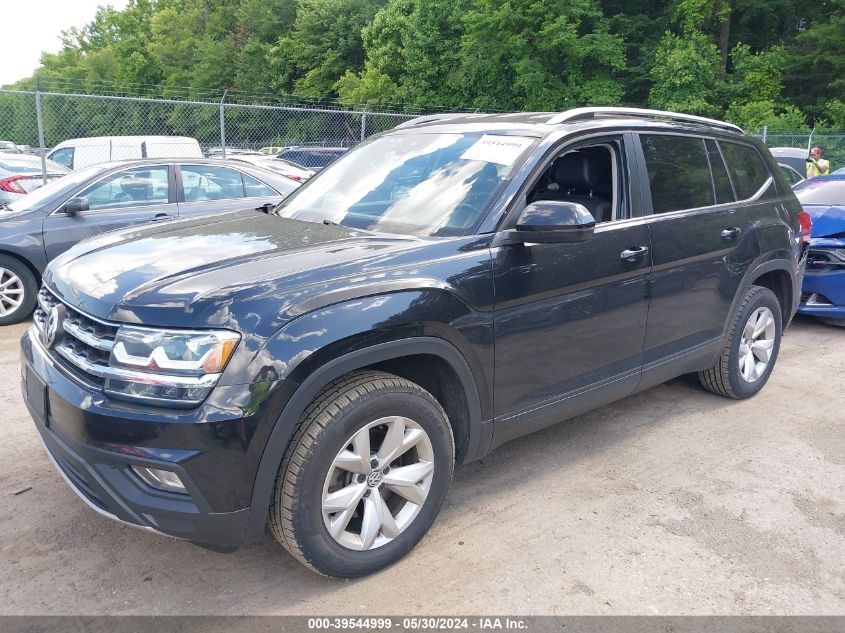 2018 Volkswagen Atlas 3.6L V6 Se/3.6L V6 Se W/Technology VIN: 1V2LR2CA2JC541049 Lot: 39544999