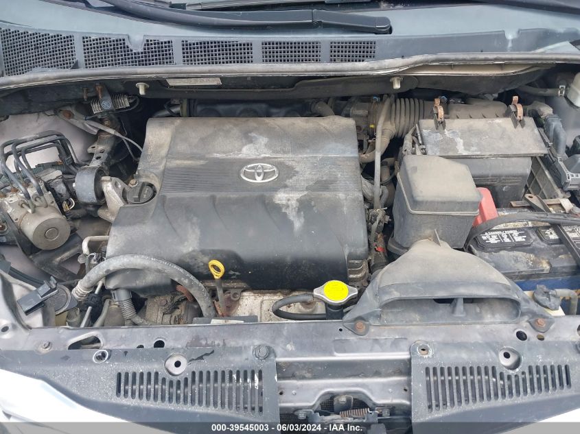 2012 Toyota Sienna Limited 7 Passenger VIN: 5TDDK3DC6CS040053 Lot: 39545003