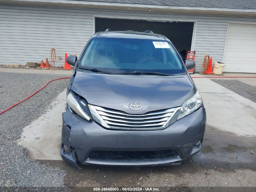 2012 Toyota Sienna Limited 7 Passenger VIN: 5TDDK3DC6CS040053 Lot: 39545003