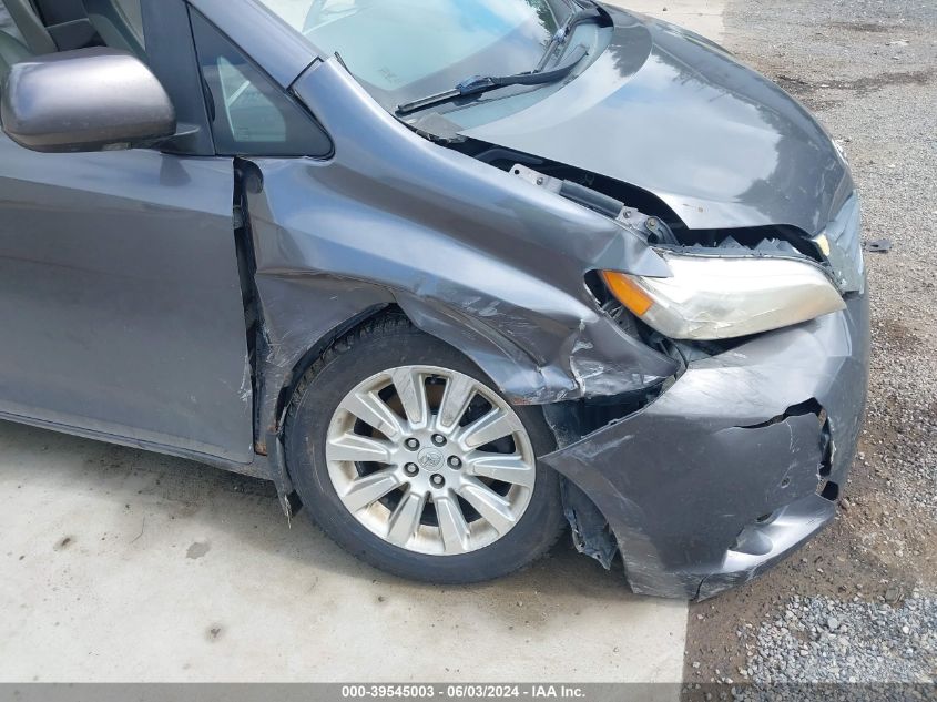 2012 Toyota Sienna Limited 7 Passenger VIN: 5TDDK3DC6CS040053 Lot: 39545003