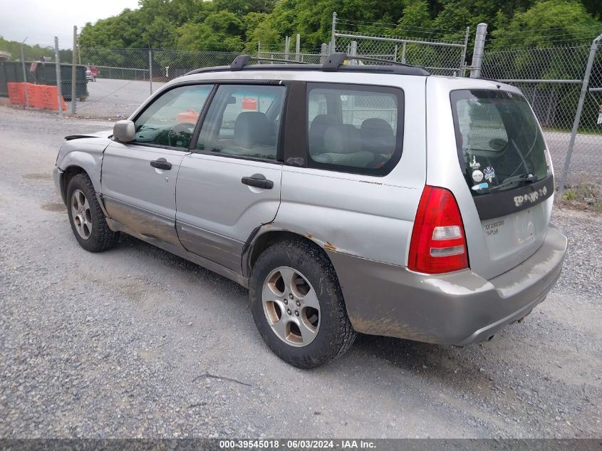 2003 Subaru Forester Xs VIN: JF1SG65643H771707 Lot: 39545018