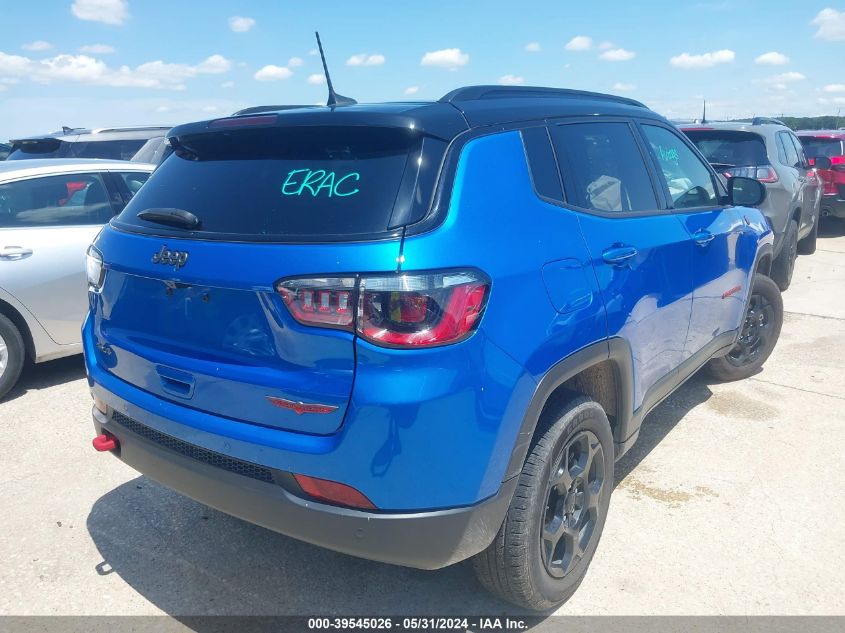 2023 Jeep Compass Trailhawk 4X4 VIN: 3C4NJDDN9PT565540 Lot: 39545026