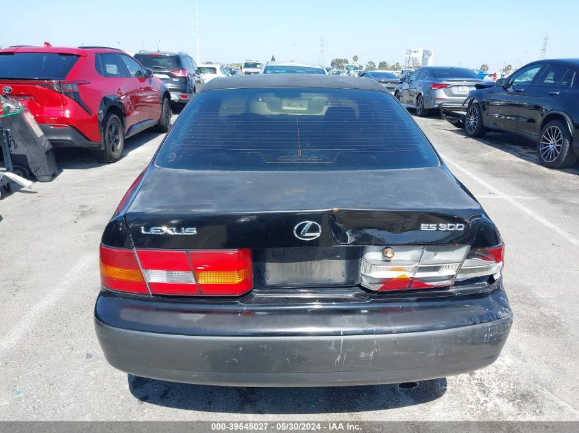 1999 Lexus Es 300 VIN: JT8BF28G4X5073792 Lot: 39545027