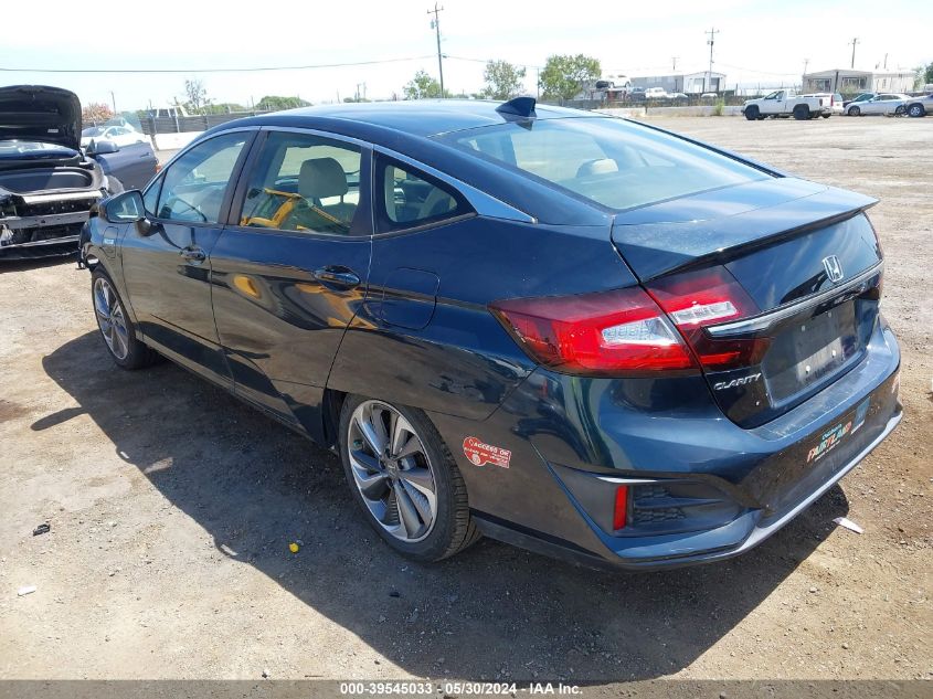 2018 Honda Clarity Plug-In Hybrid VIN: JHMZC5F13JC002450 Lot: 39545033