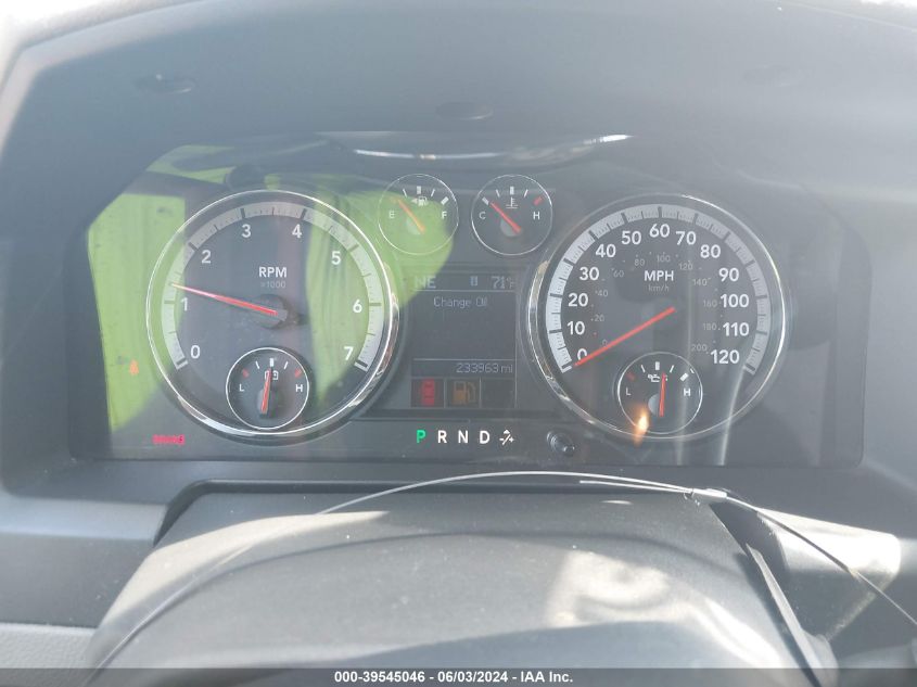 2010 Dodge Ram 1500 Slt/Sport/Trx VIN: 1D7RB1CT2AS206428 Lot: 39545046