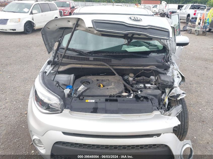 2018 Kia Soul + VIN: KNDJP3A51J7594084 Lot: 39545054