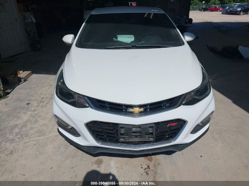 2017 Chevrolet Cruze Lt Auto VIN: 3G1BE6SM3HS587529 Lot: 39545055