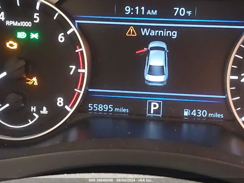 2021 Nissan Altima Sr Intelligent Awd VIN: 1N4BL4CW5MN383634 Lot: 39545056