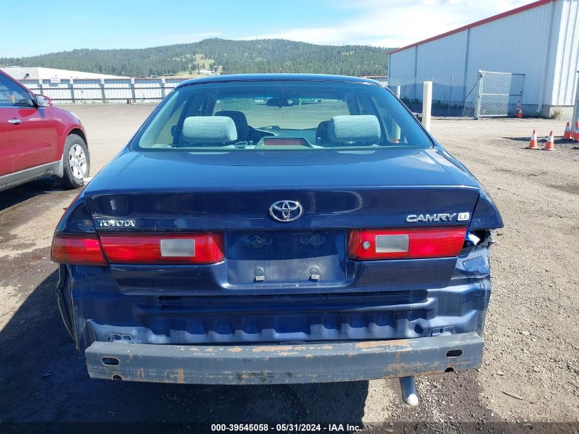 1999 Toyota Camry Le VIN: JT2BG22K7X0316741 Lot: 39545058