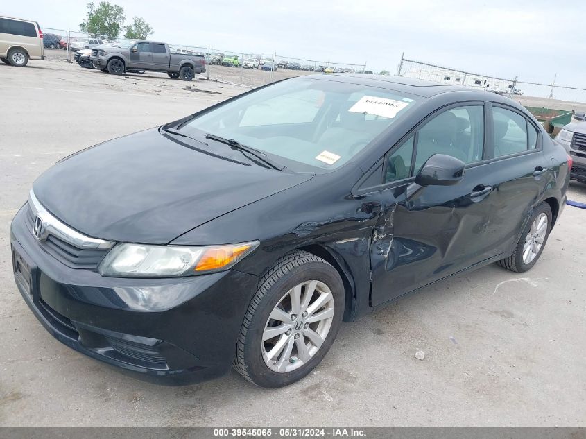 2HGFB2F91CH528220 2012 Honda Civic Ex-L