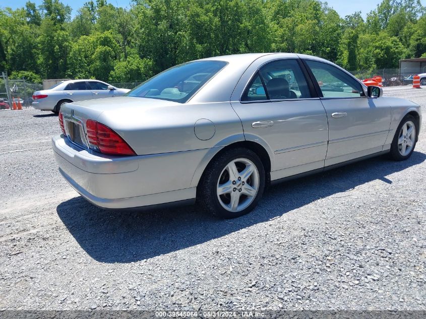 2002 Lincoln Ls V8 Auto VIN: 1LNHM87A82Y711188 Lot: 39545066