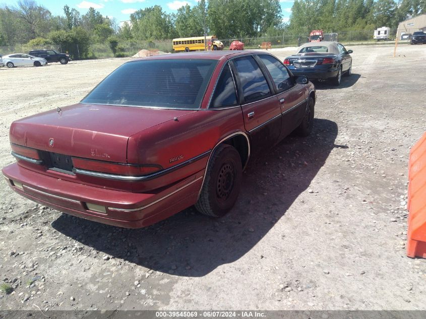 1991 Buick Regal Custom VIN: 2G4WB54L2M1410181 Lot: 39545069