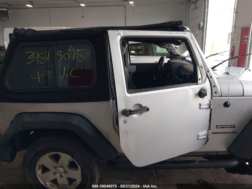 2010 Jeep Wrangler Sport VIN: 1J4AA2D15AL109564 Lot: 39545075