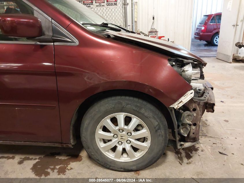 2009 Honda Odyssey Ex-L VIN: 5FNRL38679B032886 Lot: 39545077