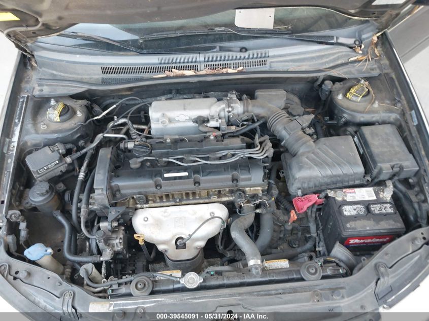 2007 Kia Spectra Ex VIN: KNAFE121475455144 Lot: 39545091