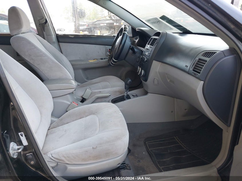 2007 Kia Spectra Ex VIN: KNAFE121475455144 Lot: 39545091