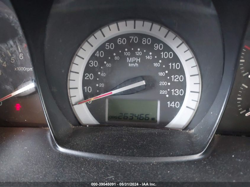 2007 Kia Spectra Ex VIN: KNAFE121475455144 Lot: 39545091