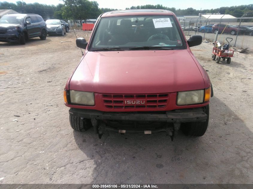 1999 Isuzu Amigo S 3.2L V6 Hard Top/S 3.2L V6 Soft Top VIN: 4S2CK57W9X4300464 Lot: 39545106