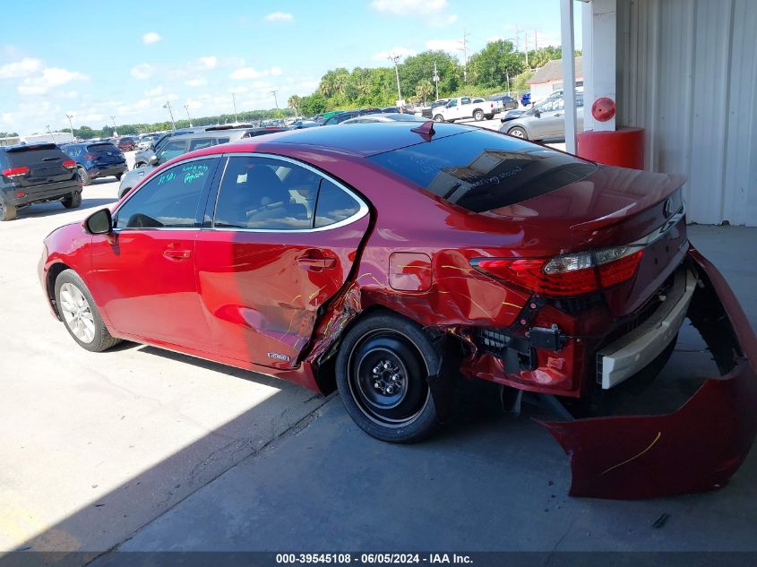 2014 Lexus Es 300H VIN: JTHBW1GG8E2068735 Lot: 39545108