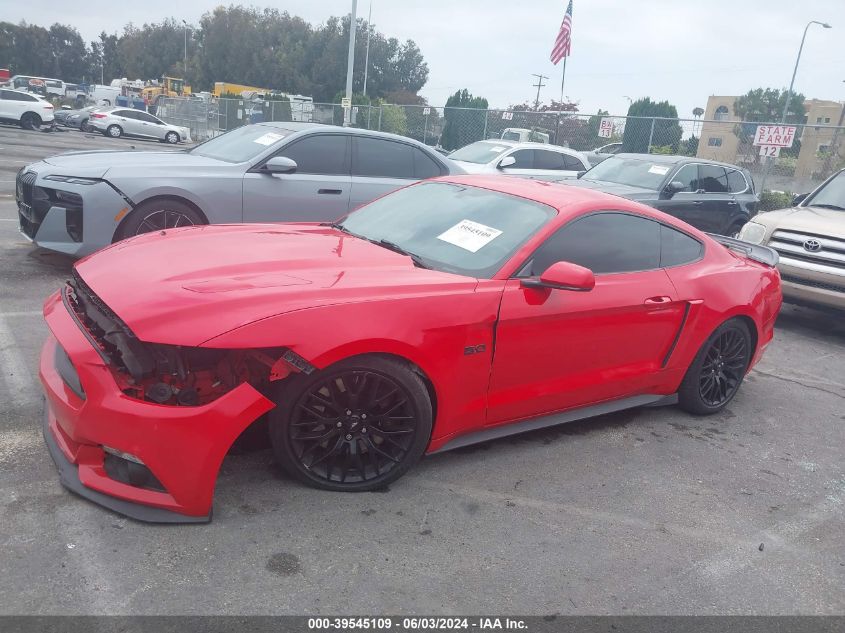 2016 Ford Mustang Gt VIN: 1FA6P8CF3G5306875 Lot: 39545109