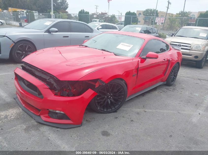 2016 Ford Mustang Gt VIN: 1FA6P8CF3G5306875 Lot: 39545109