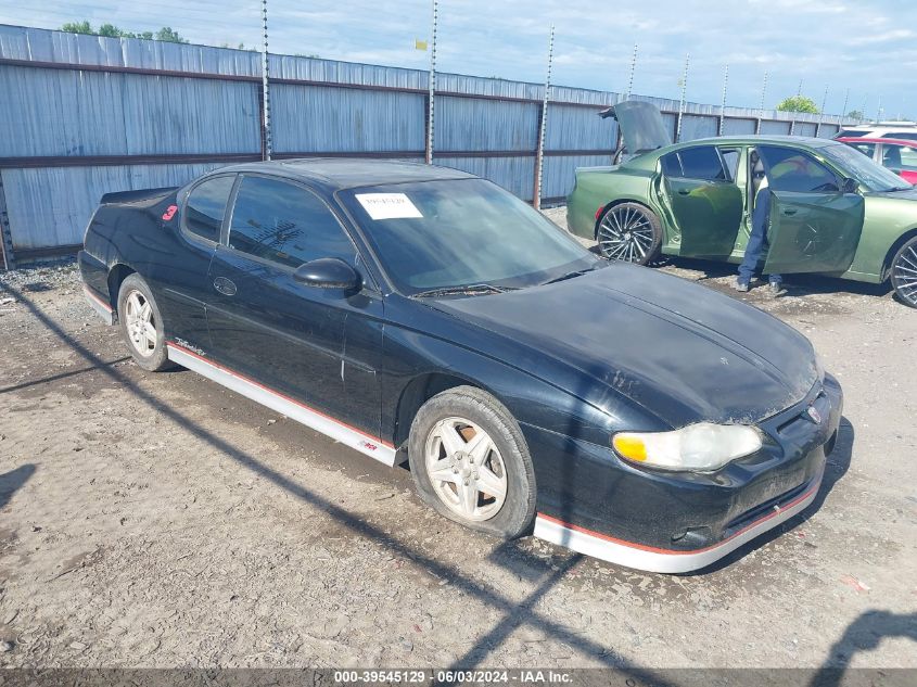 2002 Chevrolet Monte Carlo Ss VIN: 2G1WX15K629241052 Lot: 39545129