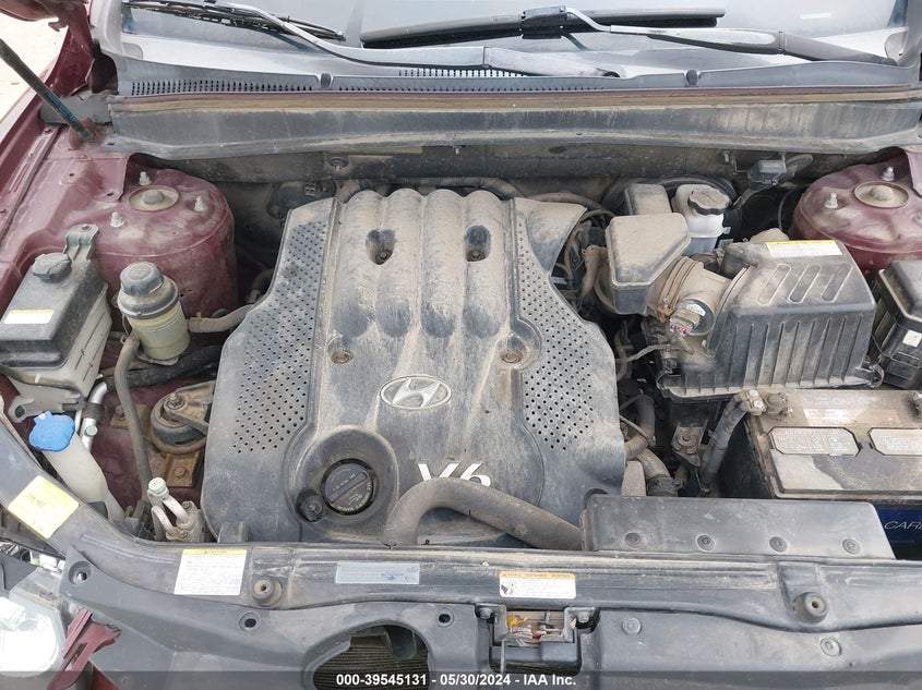 2008 Hyundai Santa Fe Gls VIN: 5NMSG73D88H152163 Lot: 39545131