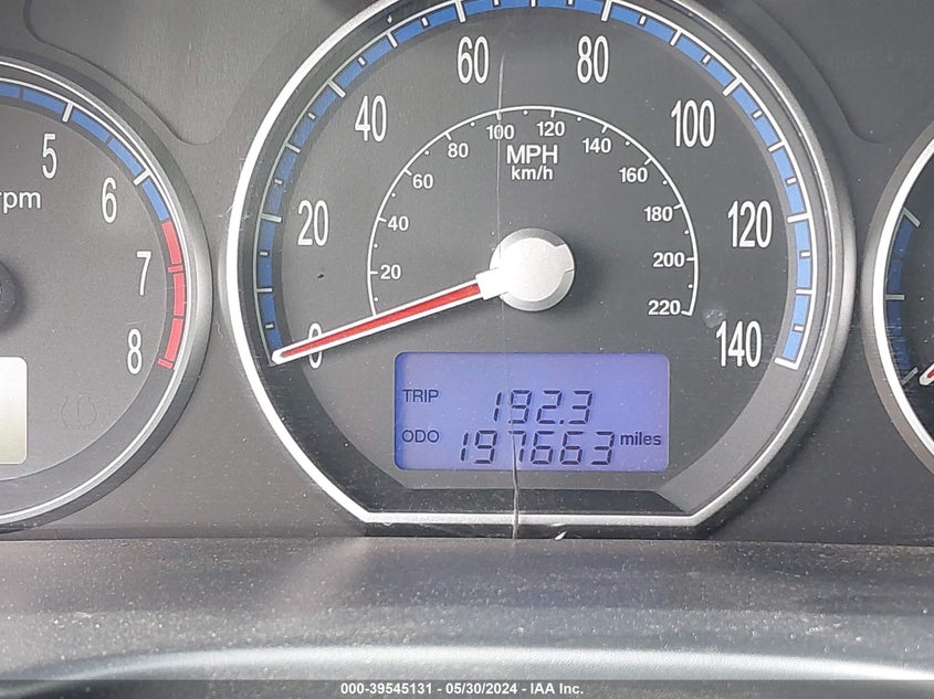 2008 Hyundai Santa Fe Gls VIN: 5NMSG73D88H152163 Lot: 39545131