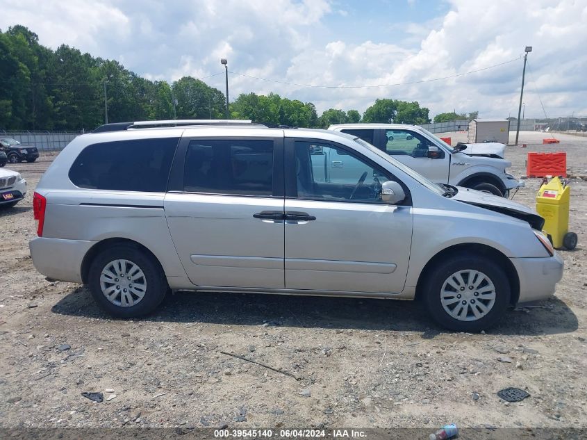 2011 Kia Sedona Lx VIN: KNDMG4C77B6370522 Lot: 39545140