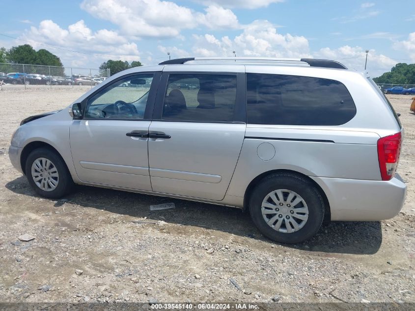 2011 Kia Sedona Lx VIN: KNDMG4C77B6370522 Lot: 39545140