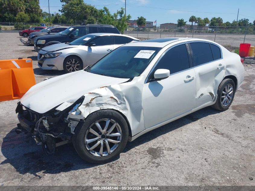 2011 Infiniti G37 Journey VIN: JN1CV6AP7BM302610 Lot: 39545146