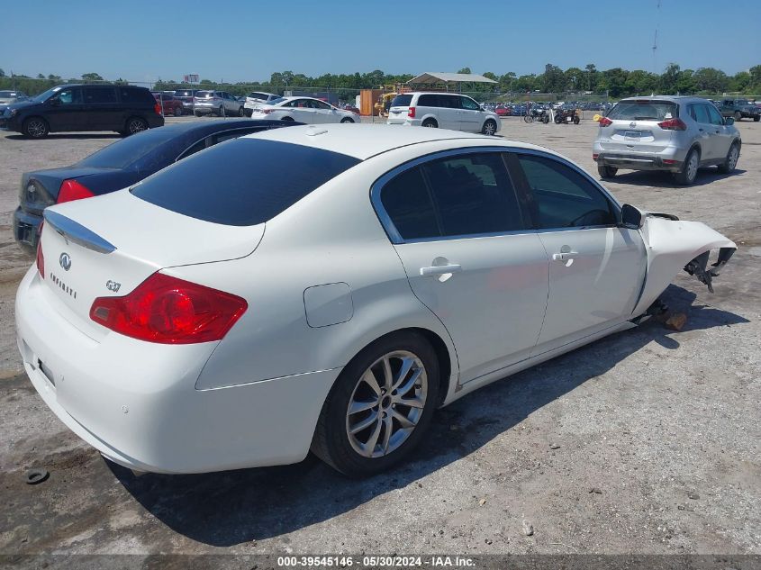 2011 Infiniti G37 Journey VIN: JN1CV6AP7BM302610 Lot: 39545146